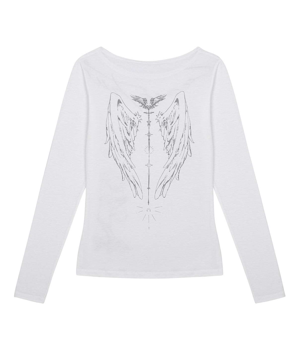 러브이즈트루(LUVISTRUE) RL WING LONG SLEEVE(WHITE)
