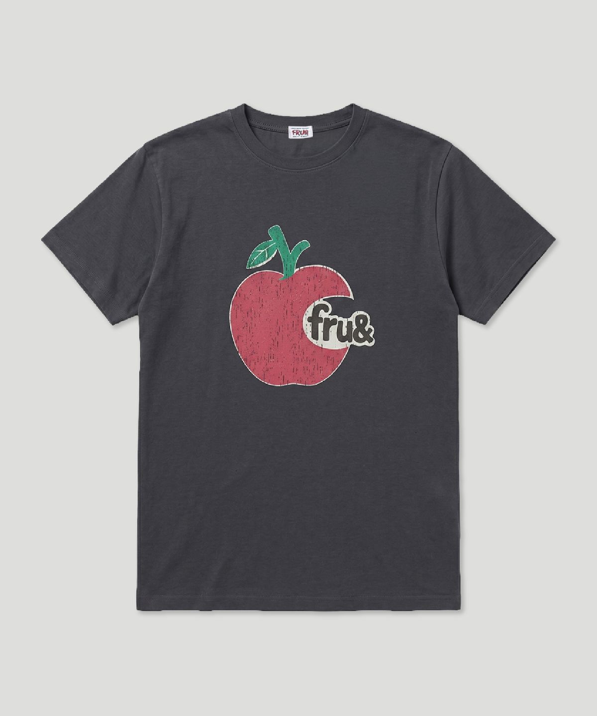 프루앤(FRUAND) GRAPHIC T-SHIRT_CHARCOAL