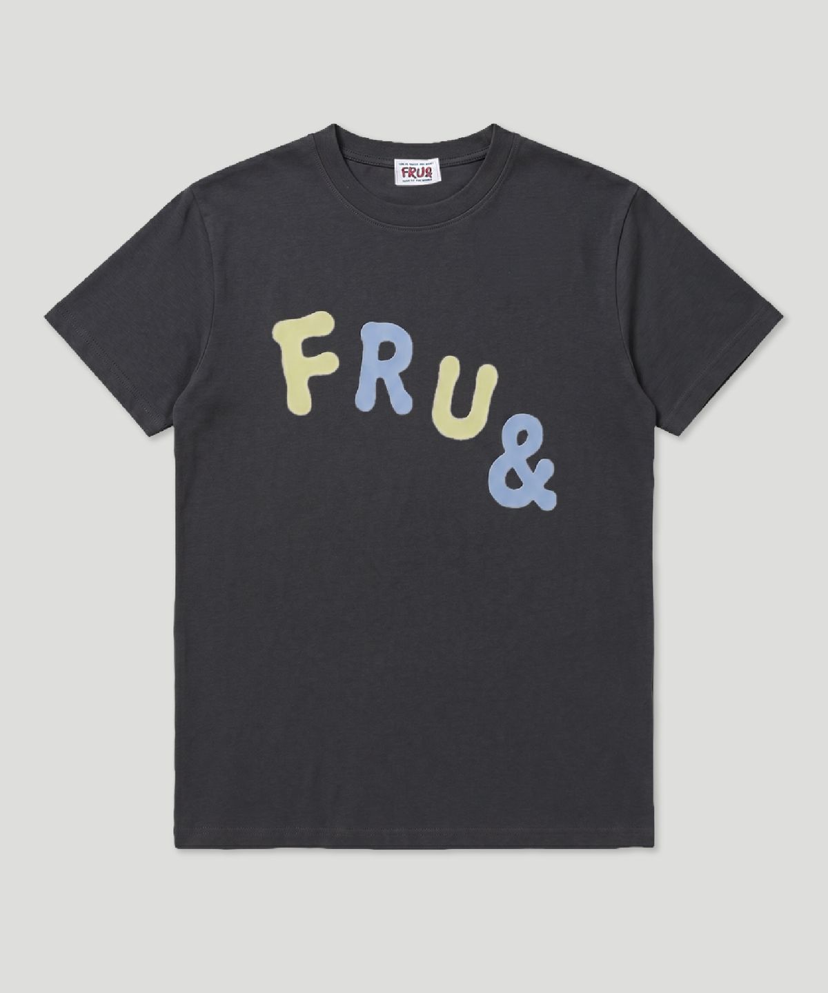 프루앤(FRUAND) FALLING LETTERING T-SHIRT_2COLOR