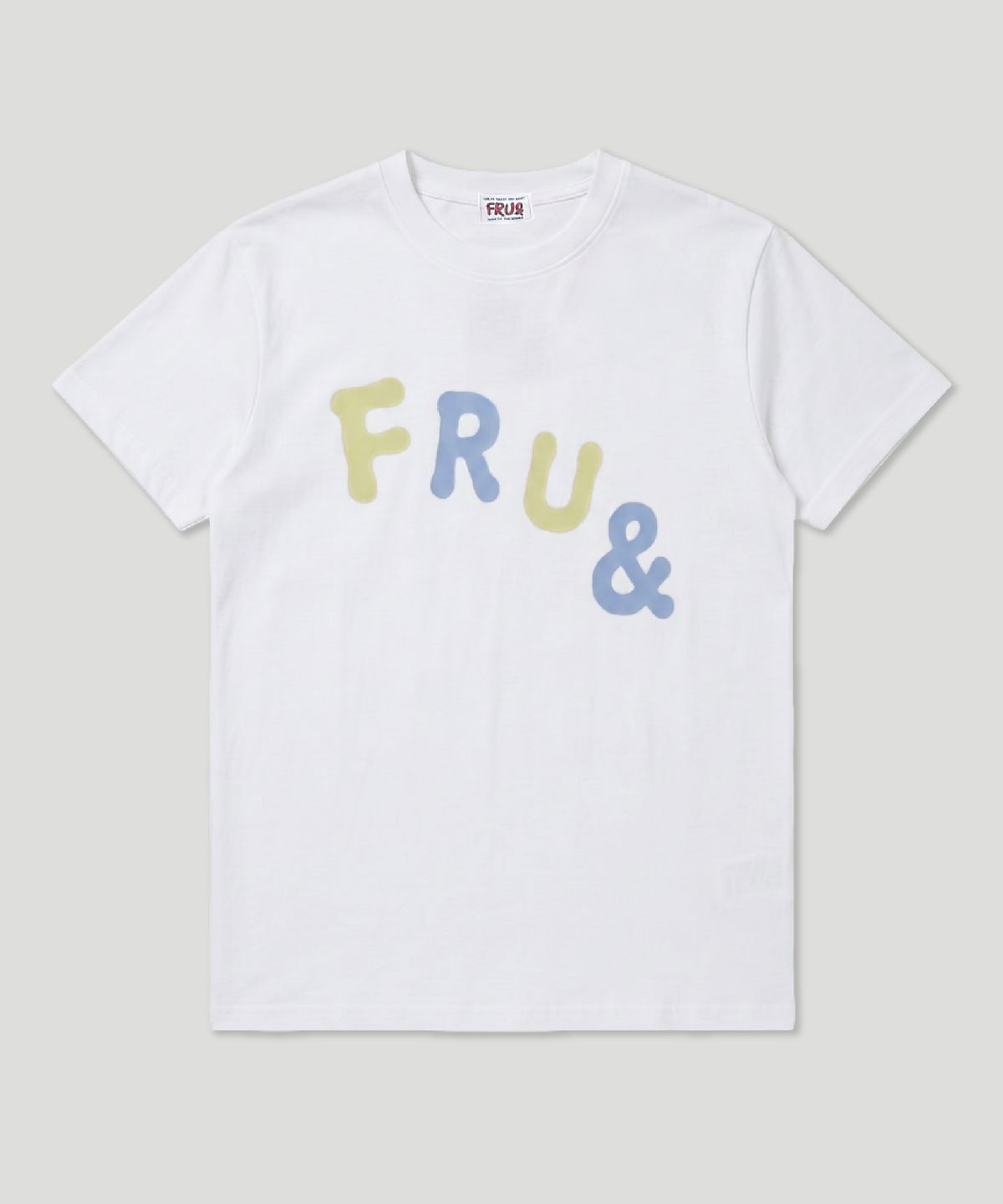 프루앤(FRUAND) FALLING LETTERING T-SHIRT_2COLOR