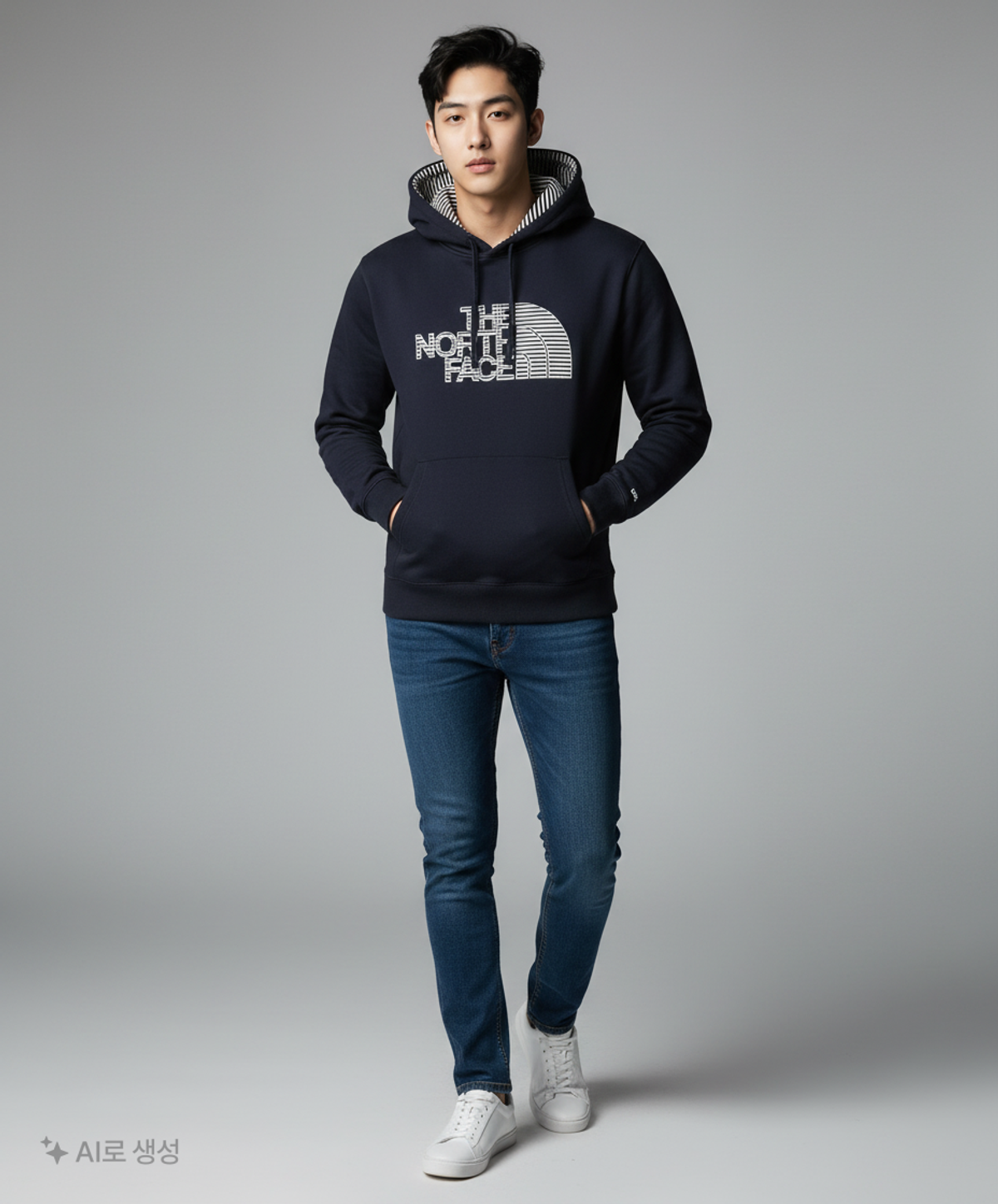 노스페이스(THE NORTH FACE) 후드 티셔츠 100