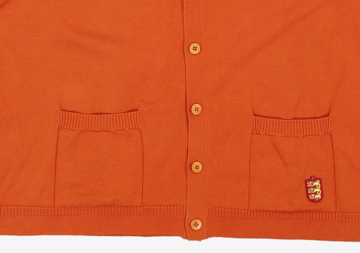 건지 울른스(Guernsey Woollens) 카디건 XXL