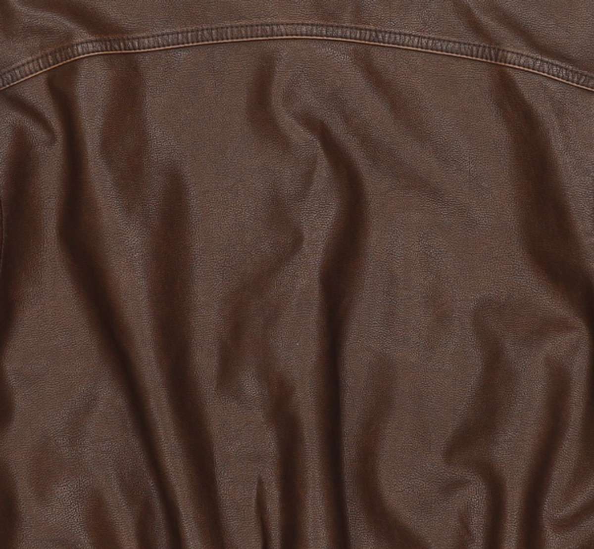 몽돌(MONGDOL) 빈티지 레더 블루종 자켓 브라운 MDJK022BROWN FREE