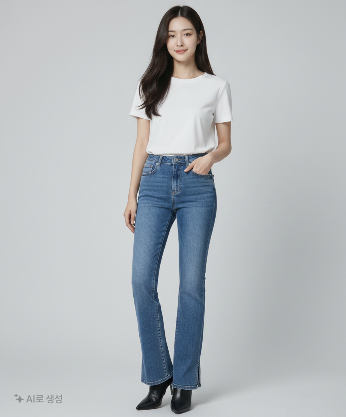 자라(ZARA) 청/데님 팬츠 34