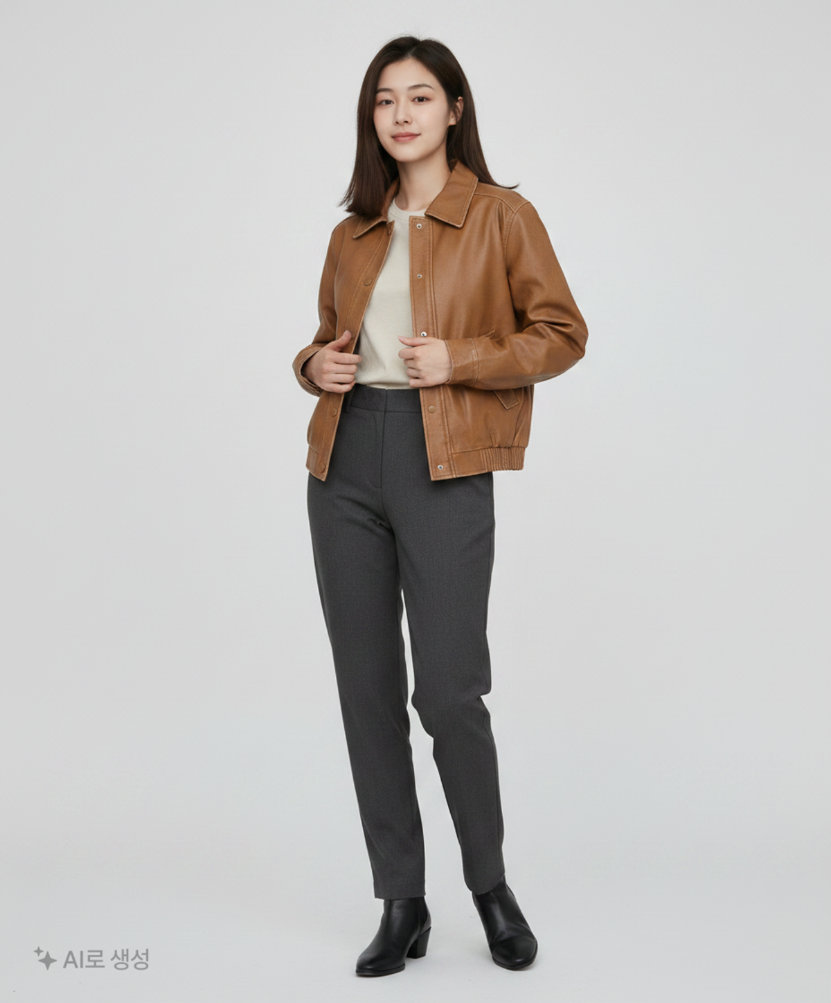 브이투(VTWO) 레더/라이더스 재킷 M