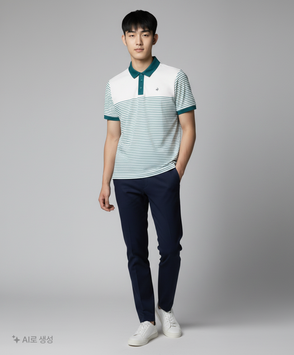 르꼬끄 스포르티브(LE COQ SPORTIF) 피케/카라 티셔츠 L