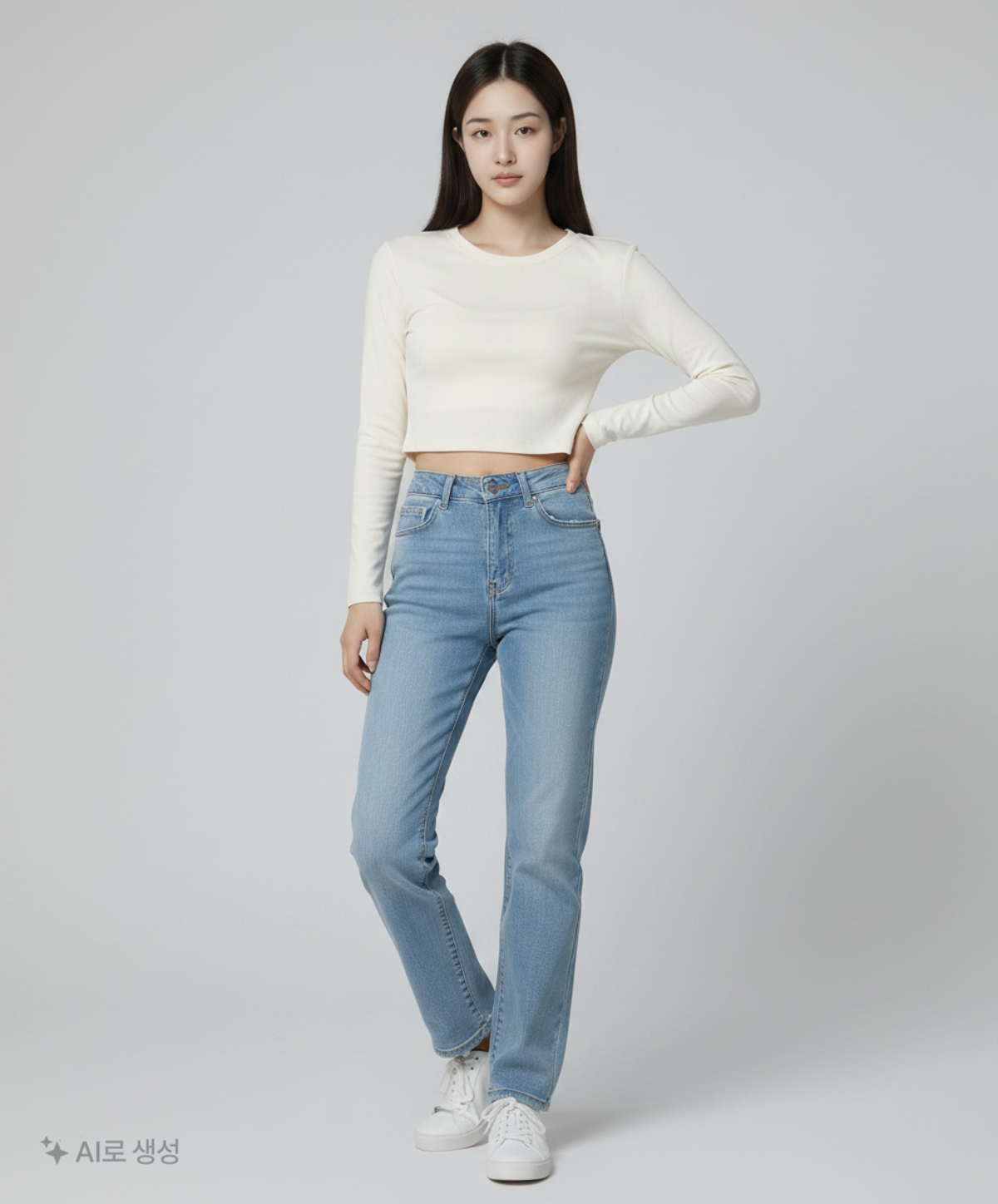 무신사 스탠다드(MUSINSA STANDARD) 긴소매 티셔츠 S
