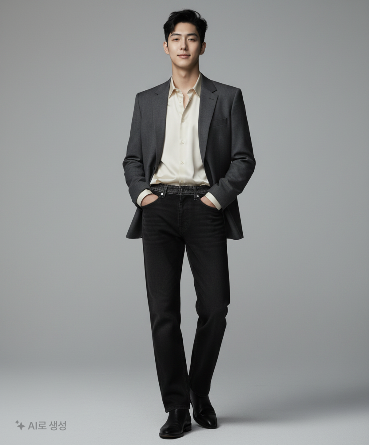 가먼트레이블(GARMENT LABLE) 청/데님 팬츠 S