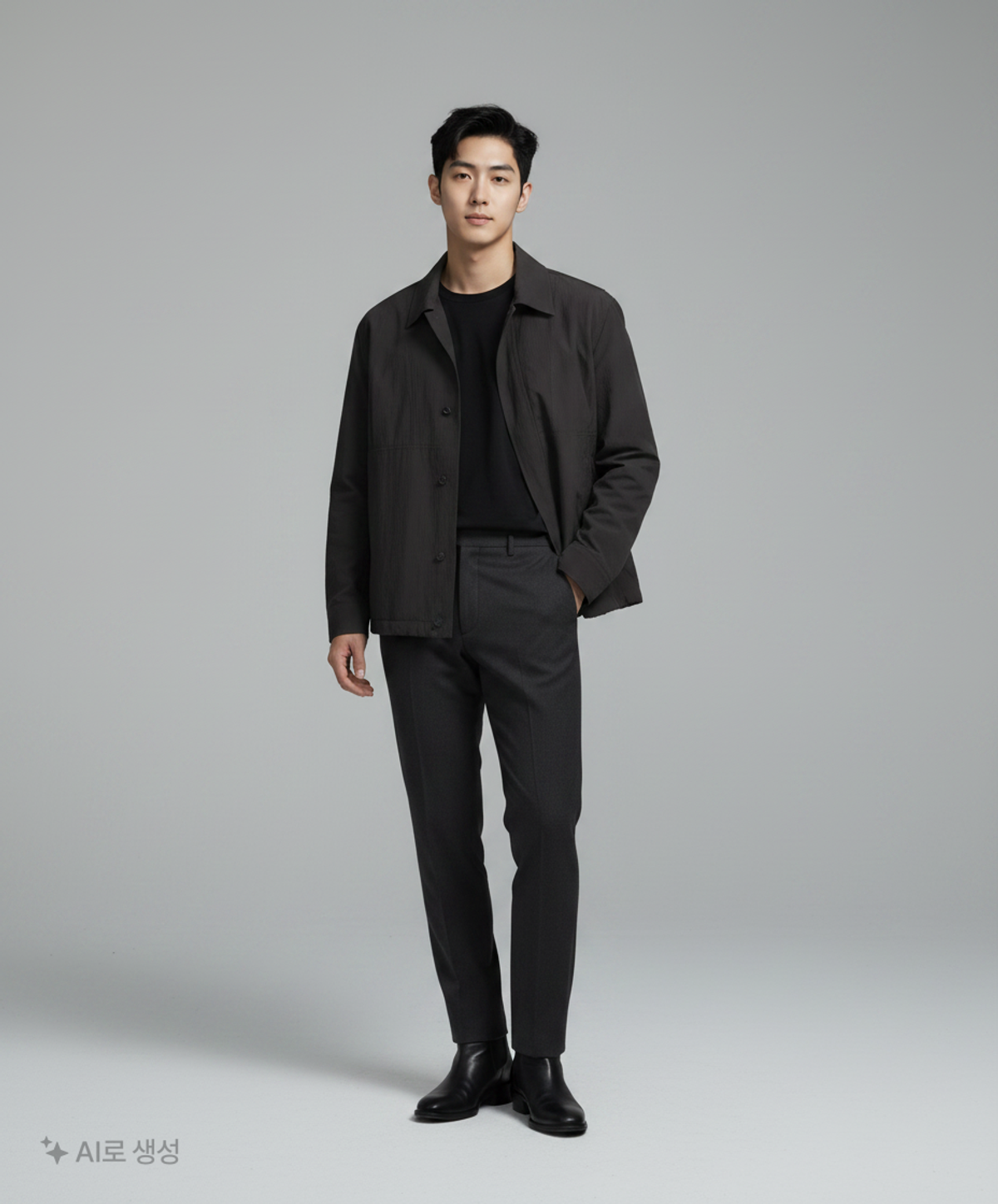 드로우핏(DRAW FIT) 나일론/코치 재킷 L