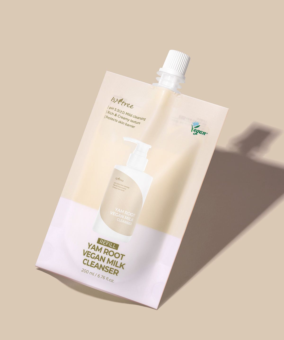 이즈앤트리(ISNTREE) 참마 비건 밀크 클렌저 200ml