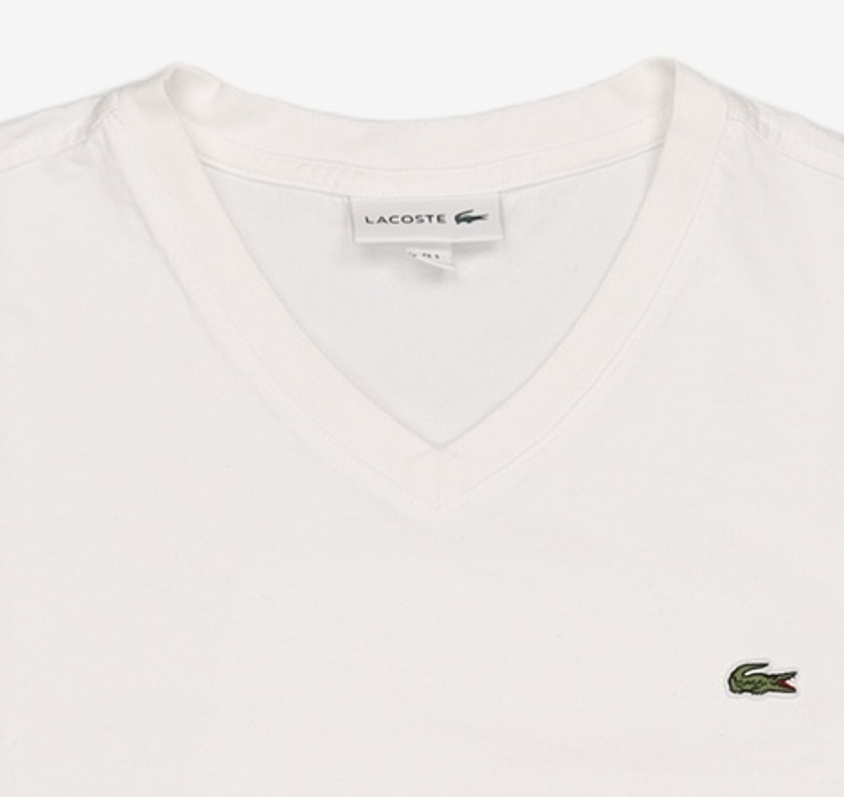 라코스테(LACOSTE) 남성 브이넥 반팔 티셔츠 TH872E-51G 001 L