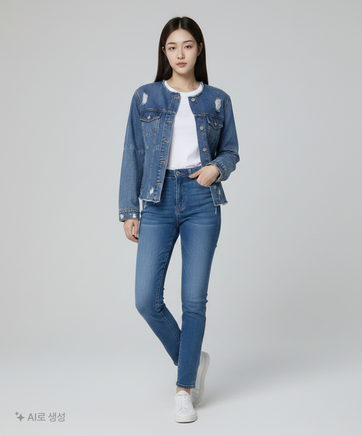 자라 트라플럭(ZARA TRF) 데님/트러커 재킷 M