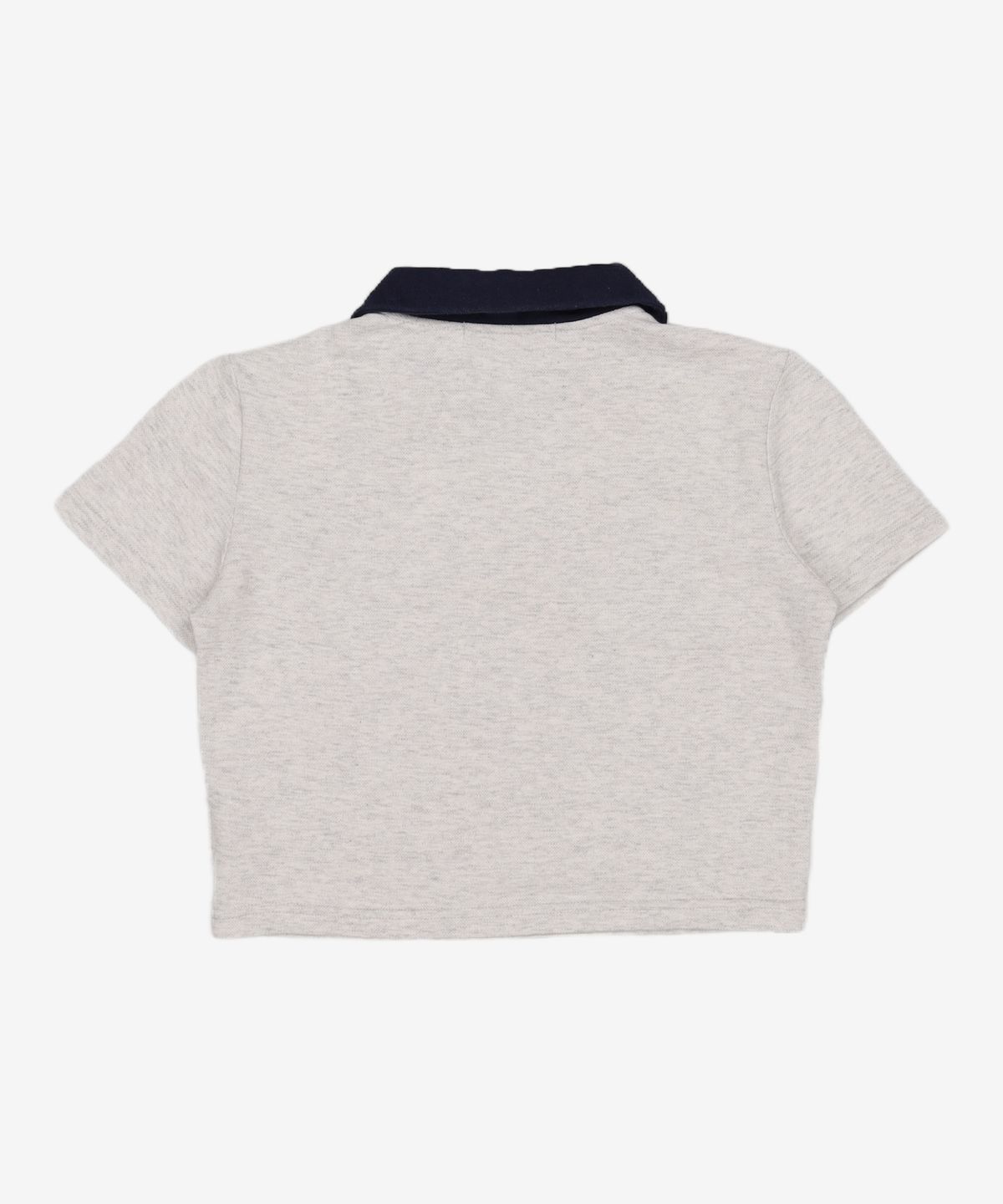 오디너리 홀리데이(ORDINARY HOLIDAY) 카라 배색 피케 티셔츠 [LIGHT GRAY] FREE