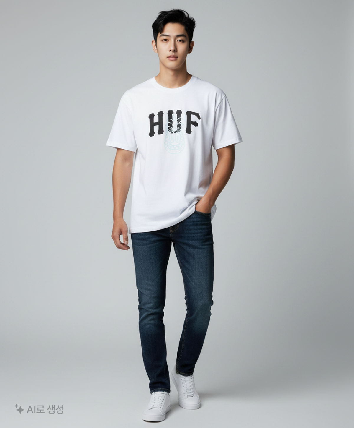 허프(HUF) 반소매 티셔츠 M