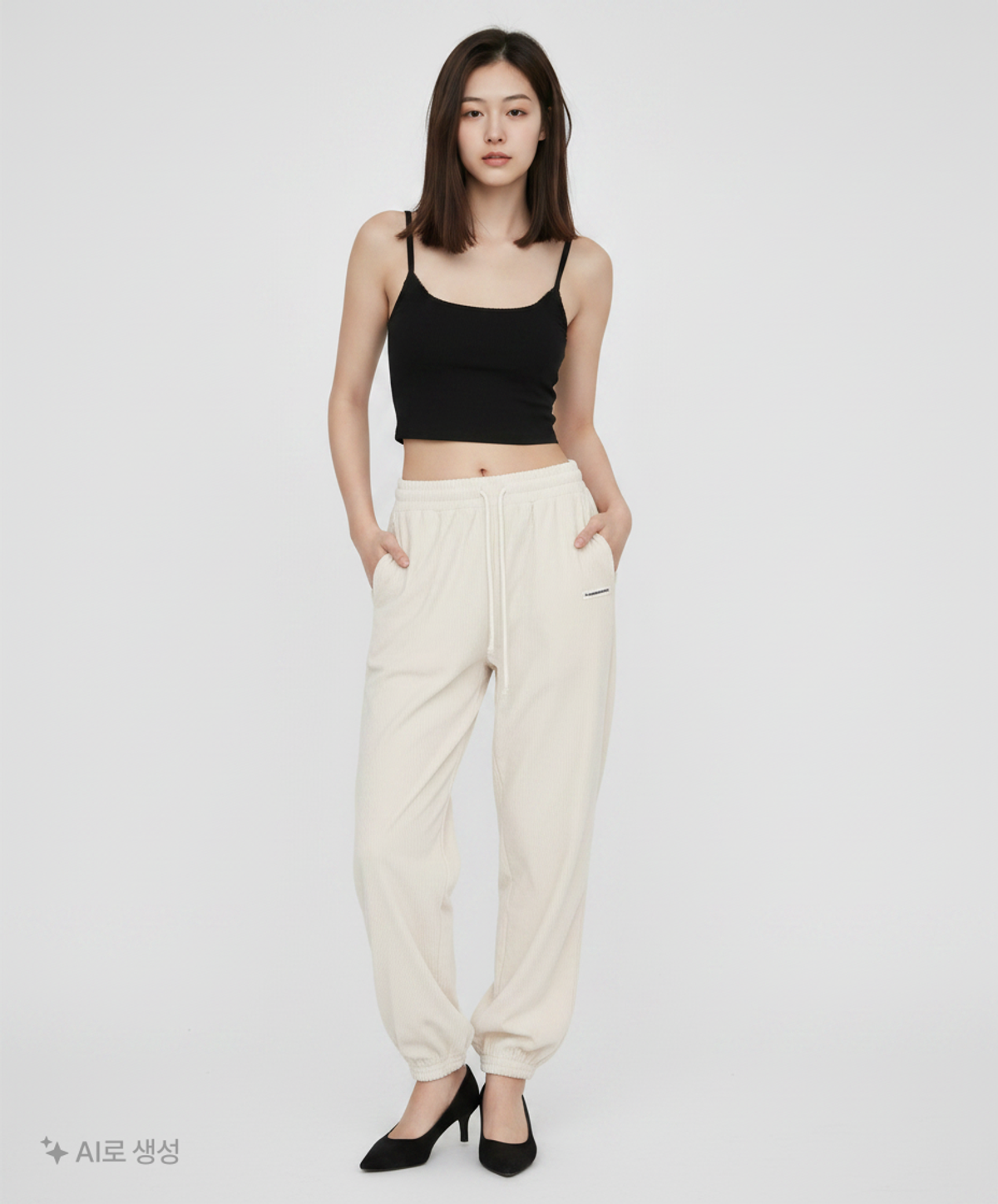플라즈마스페어(PLASMA SPHERE) 21fw Jump Pants[Cream] FREE