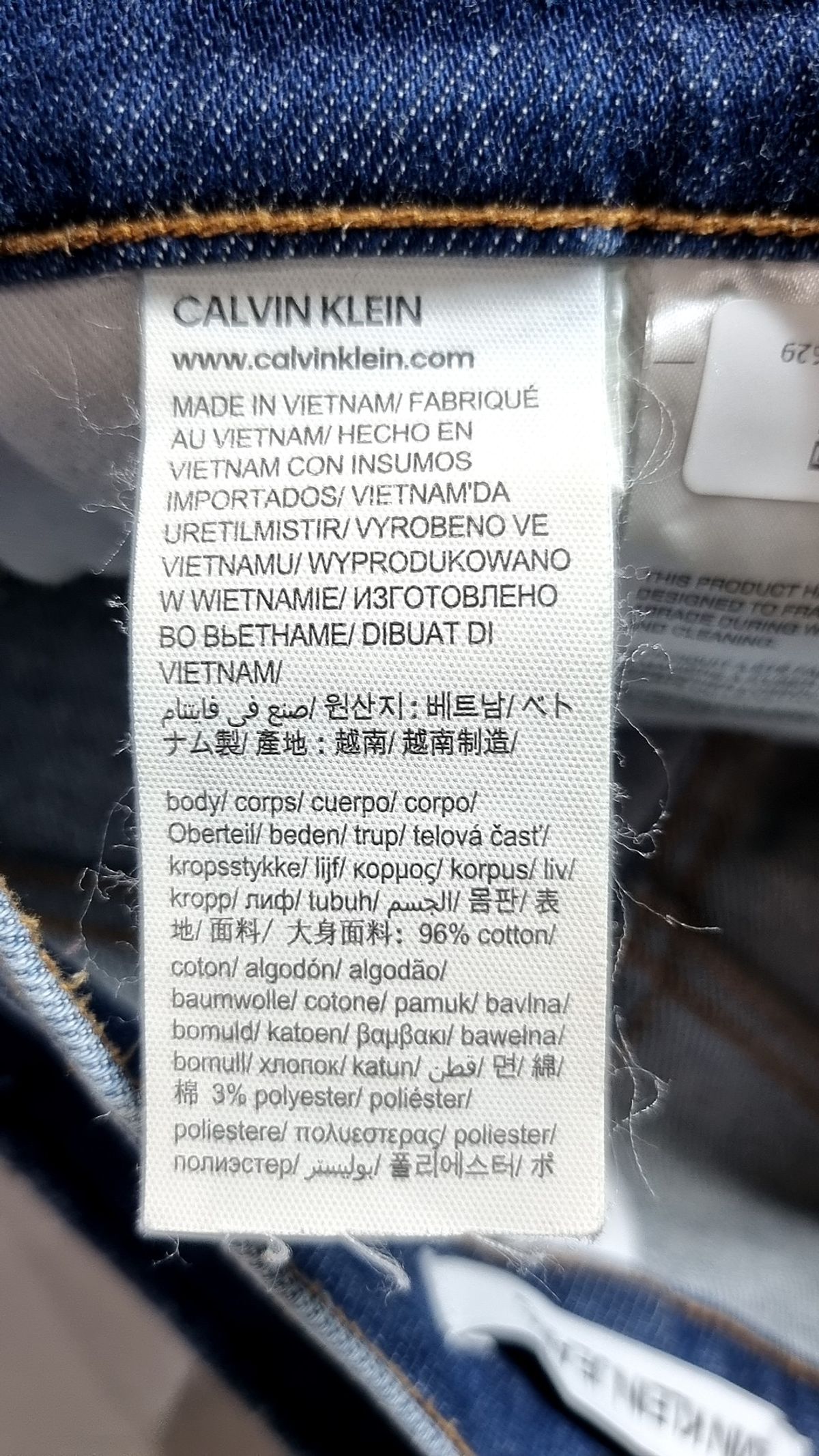 캘빈클라인 진(CALVIN KLEIN JEANS) 청/데님 팬츠 25