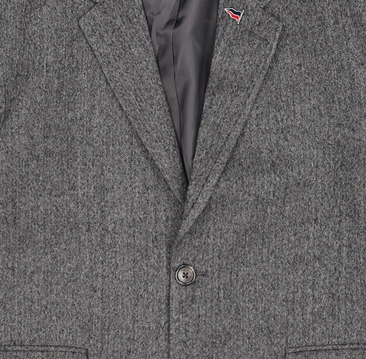 커스텀멜로우(CUSTOMELLOW) herringbone covy jacket (set-up) CWJAW23852GYX 95