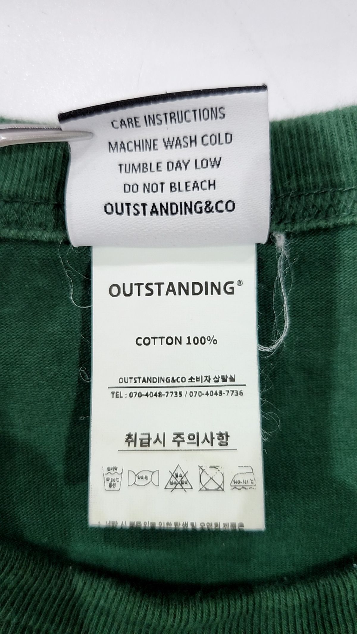 아웃스탠딩(OUTSTANDING) 반소매 티셔츠 L