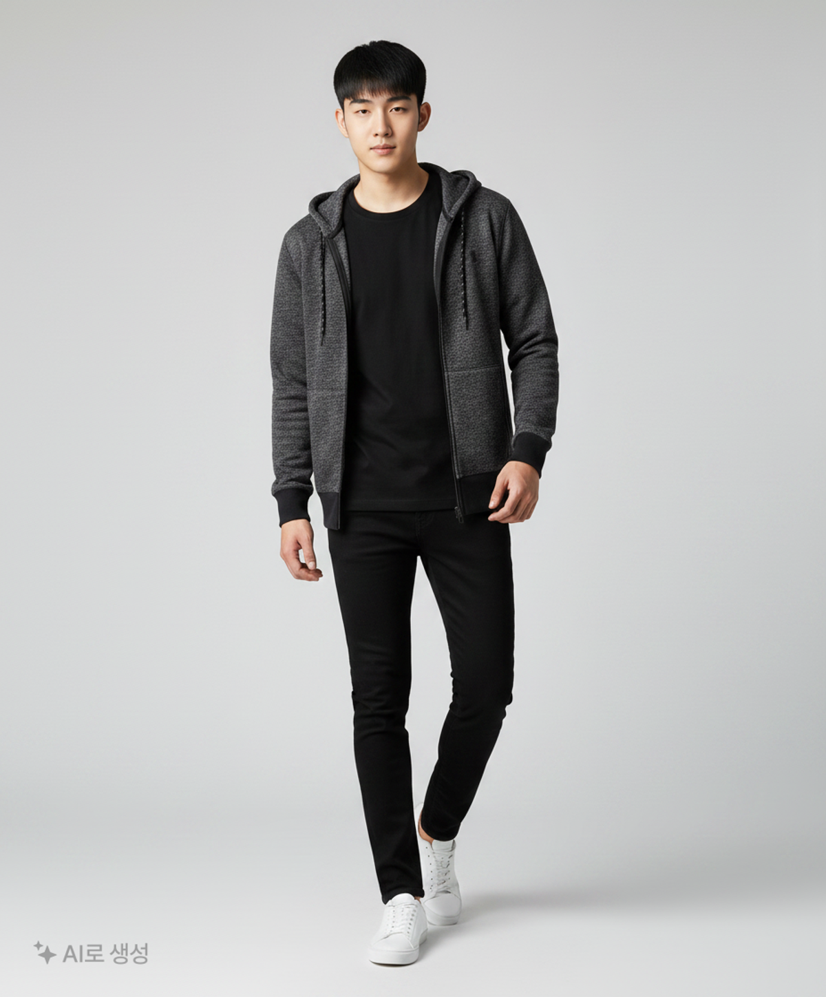 언더아머(UNDERARMOUR) 후드 집업 SM