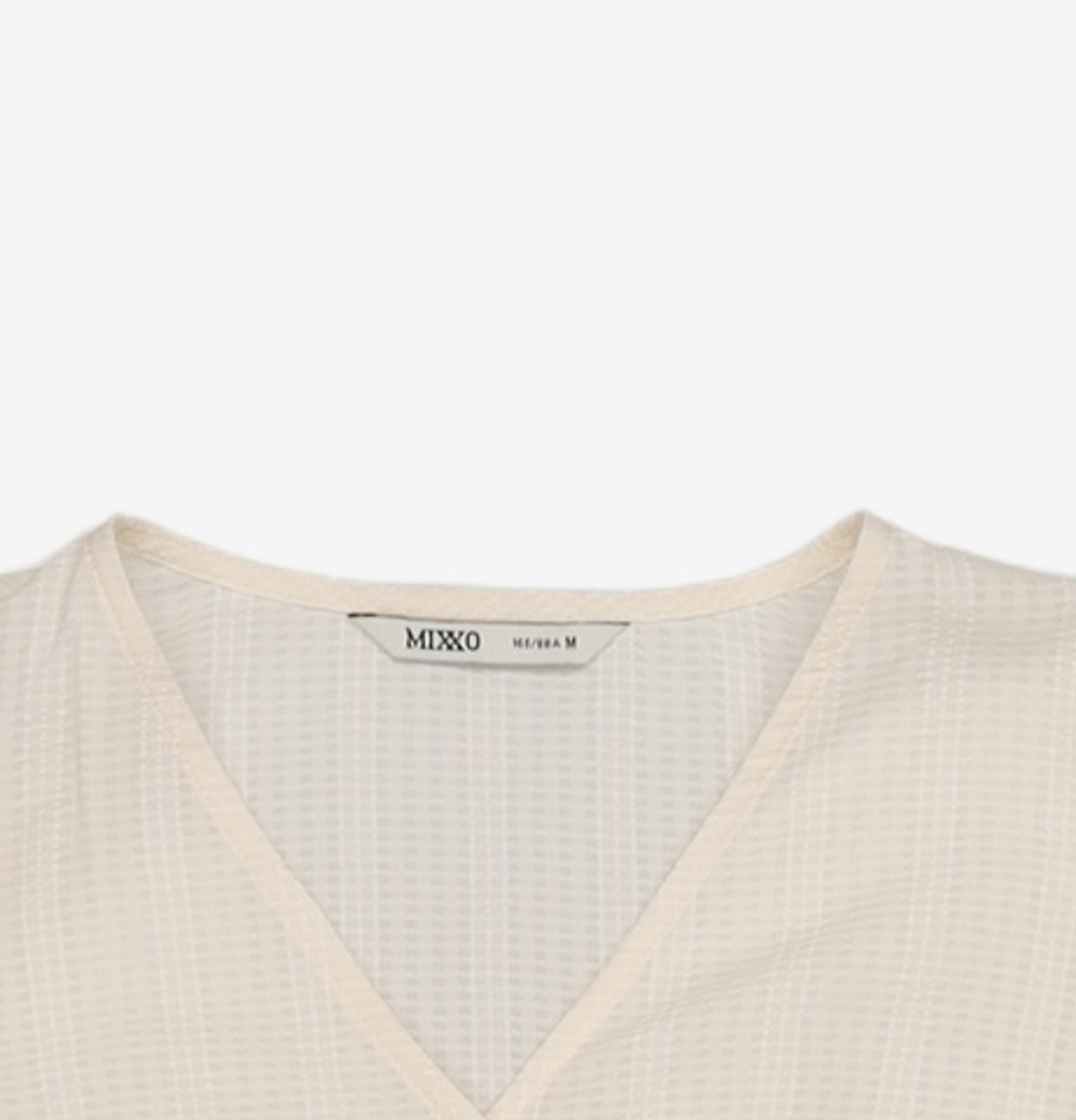 미쏘(MIXXO) 랩 페플럼 블라우스 MIWBLC911G M