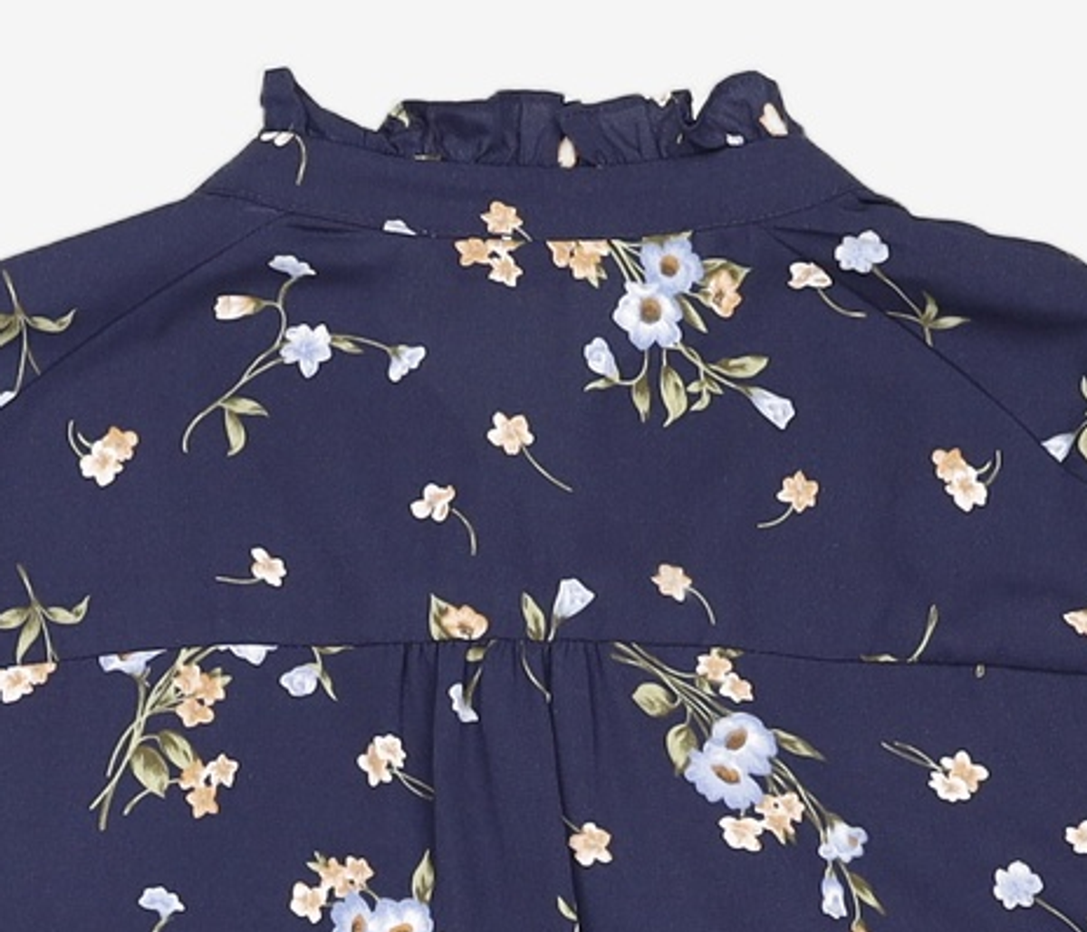 클라비스(CLOVIS) 플라워 프릴 블라우스 ( 2 COLOR ) CVBW91205M 88/98/165