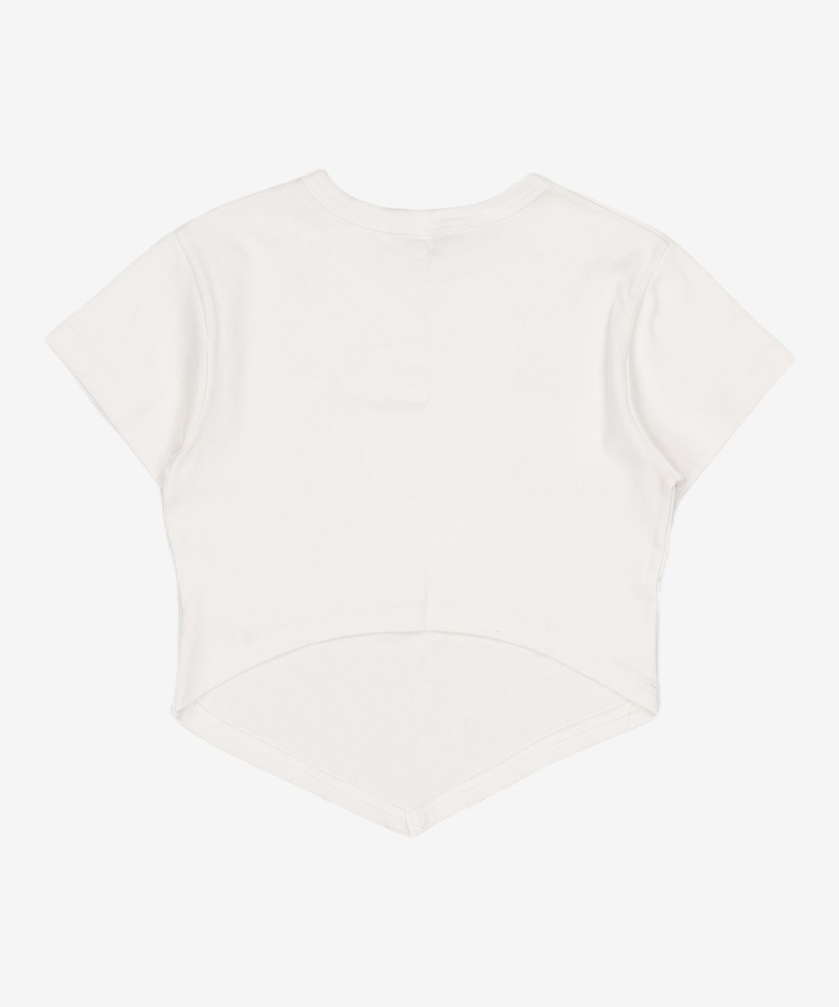 큐리티(CURETTY) C DIAGONAL HEMLINE T-SHIRT_BLACK S