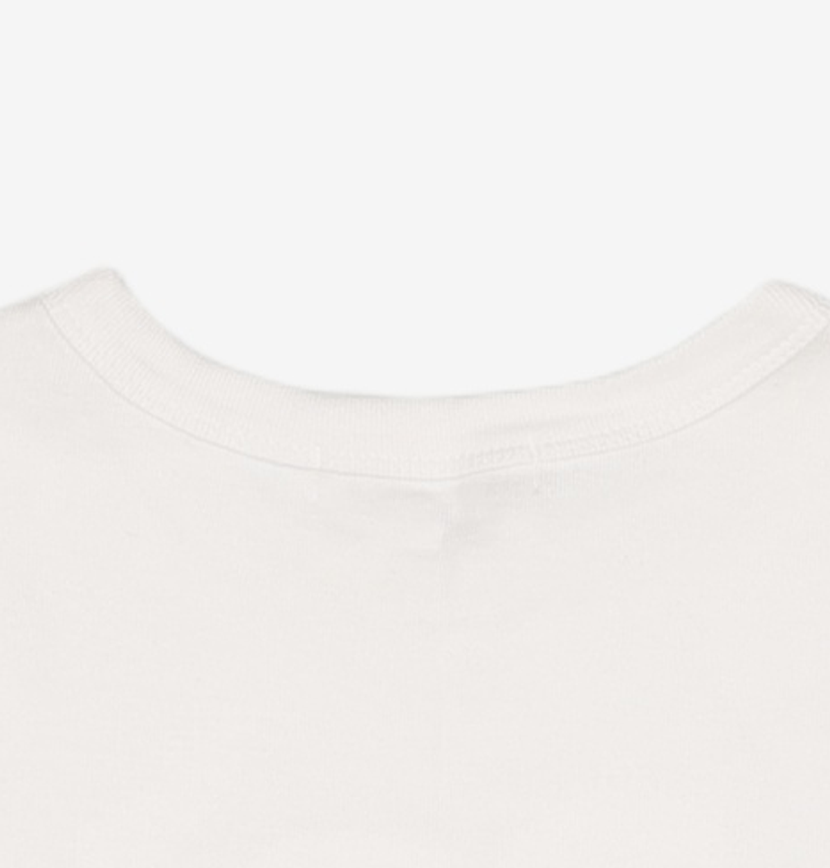 큐리티(CURETTY) C DIAGONAL HEMLINE T-SHIRT_BLACK S