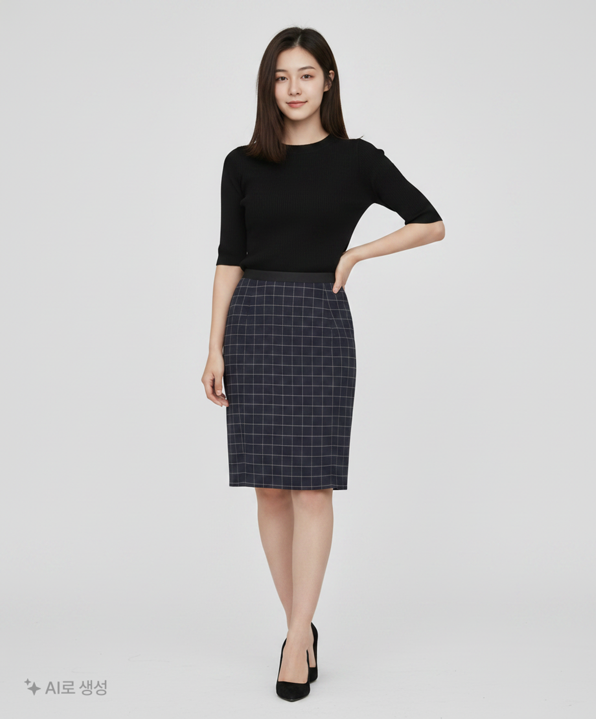 유니클로(UNIQLO) 미디스커트 M