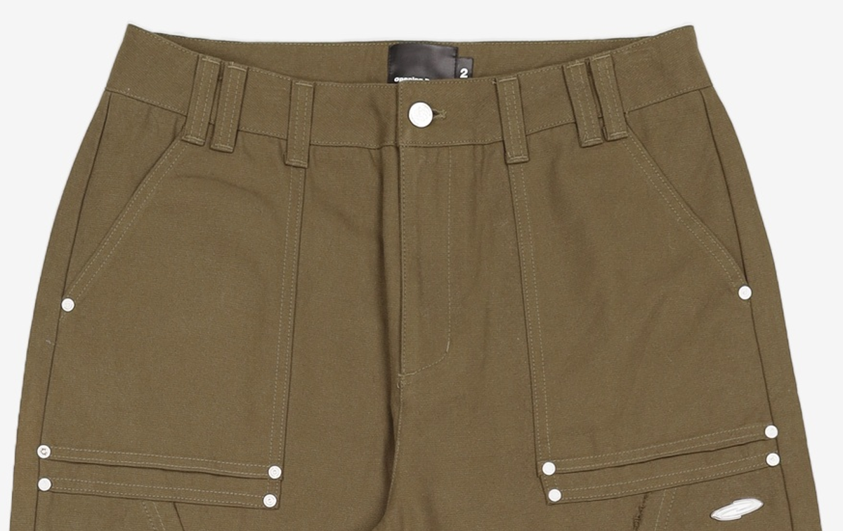 오프닝프로젝트(OPENING PROJECT) Shield Cutted Pant - Olive 2