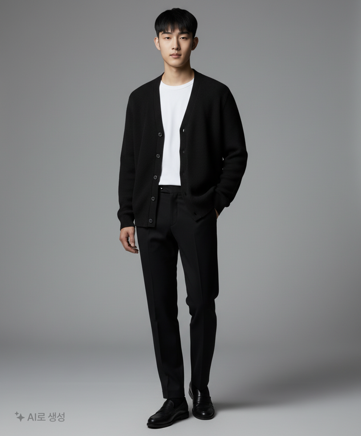 로건(LOGAN) 카디건 L