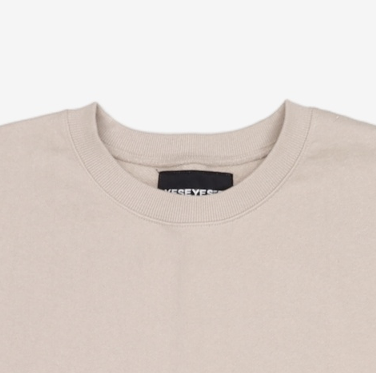 예스아이씨(YESEYESEE) Y.E.S Waffle Sweatshirt Stone L