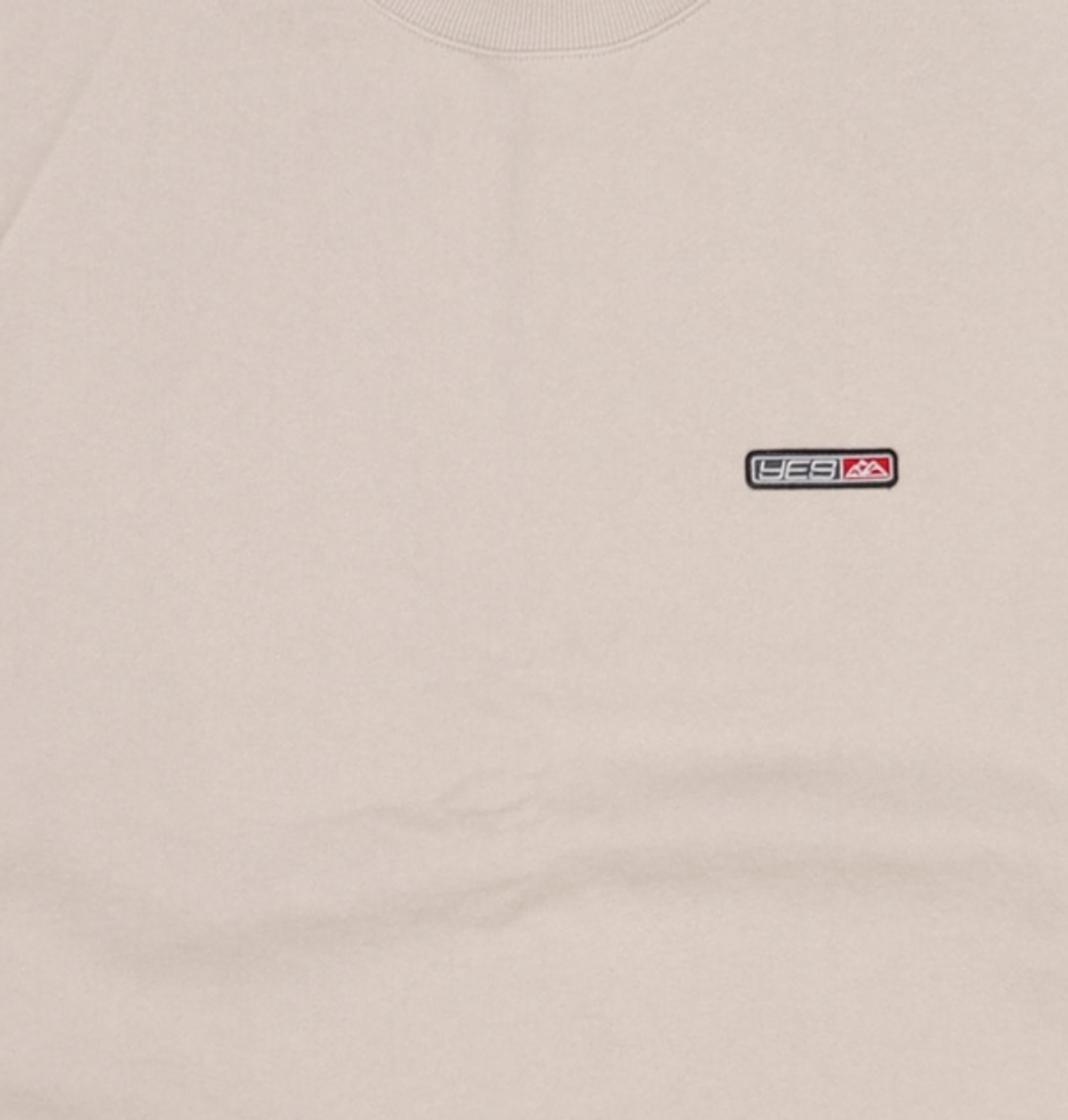예스아이씨(YESEYESEE) Y.E.S Waffle Sweatshirt Stone L