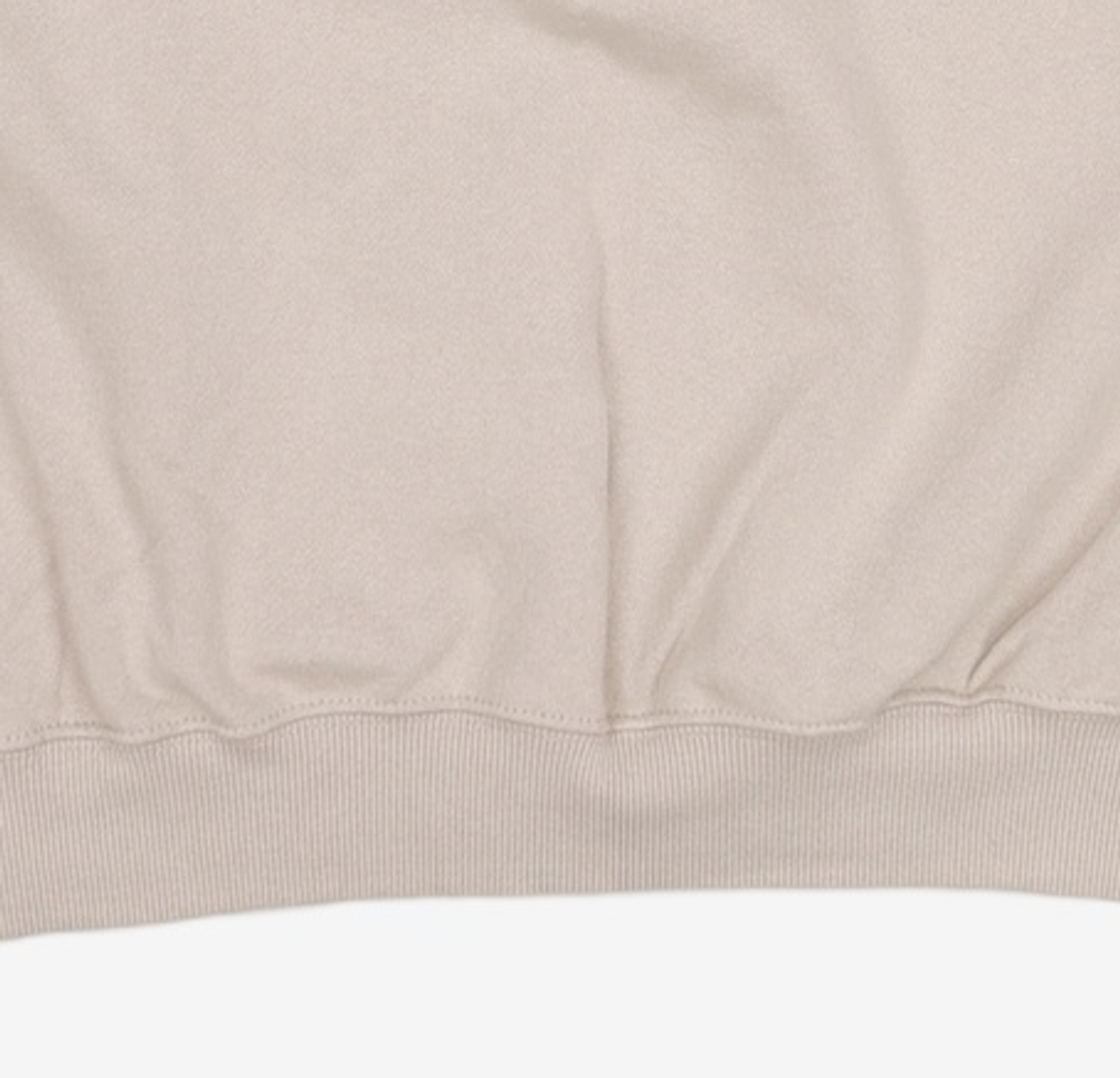 예스아이씨(YESEYESEE) Y.E.S Waffle Sweatshirt Stone L