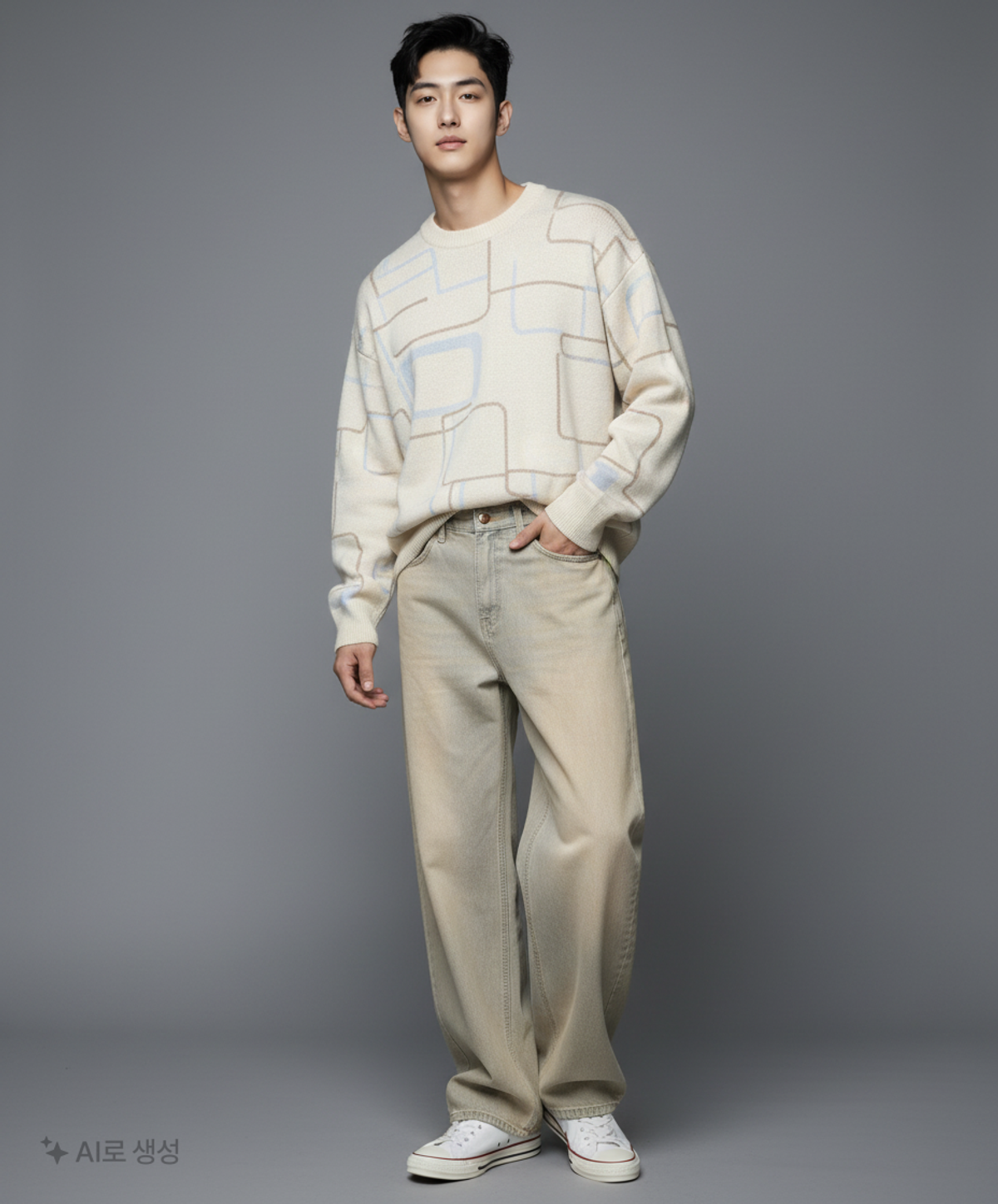 원체이서(Won Chaser) 청/데님 팬츠 L