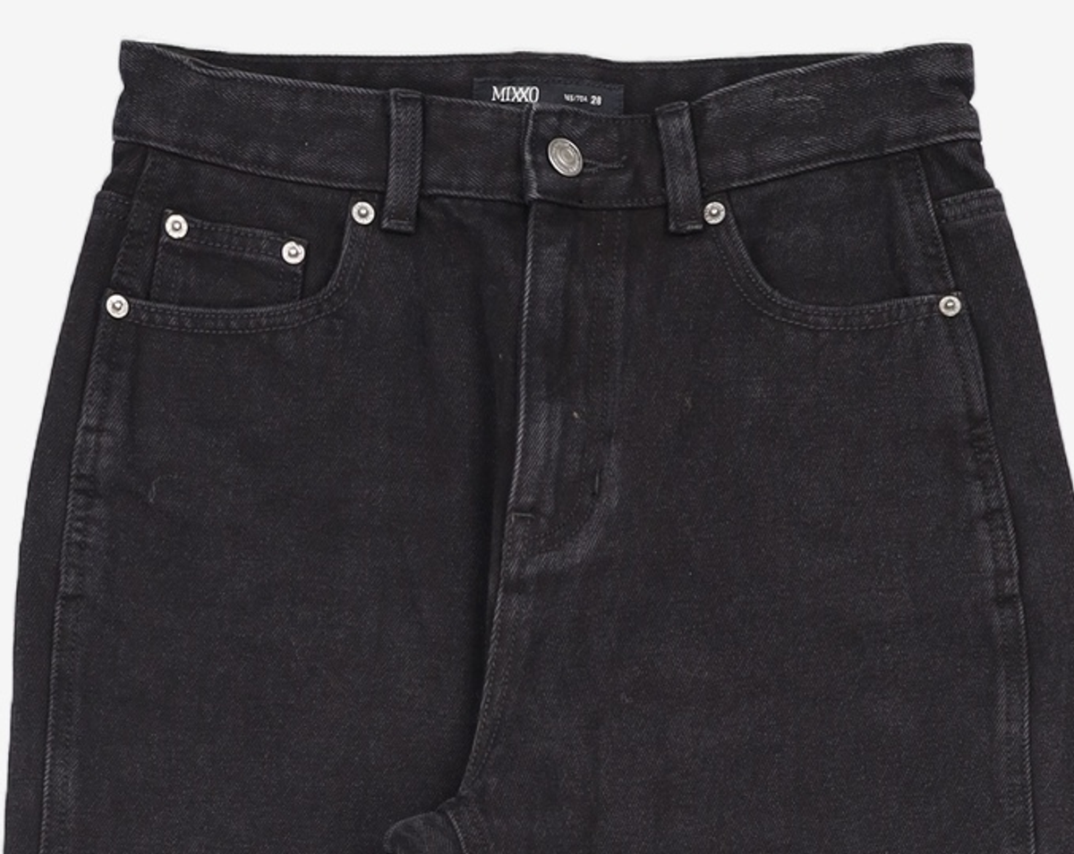 미쏘(MIXXO) 기모 롱 스트레이트핏 데님_MIWTJDV23J 28