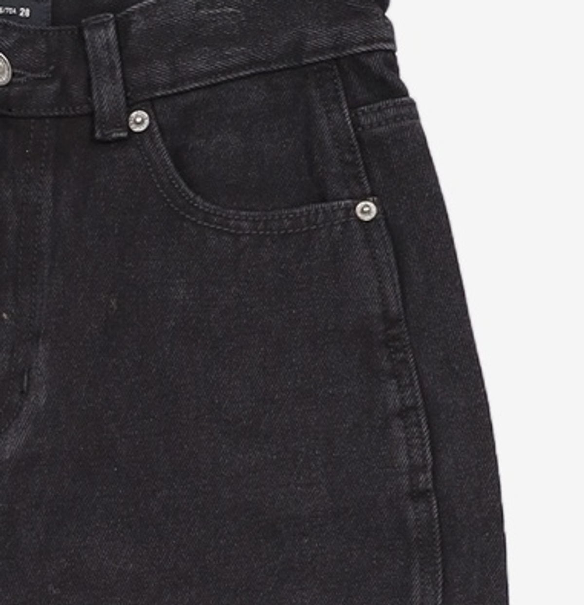 미쏘(MIXXO) 기모 롱 스트레이트핏 데님_MIWTJDV23J 28