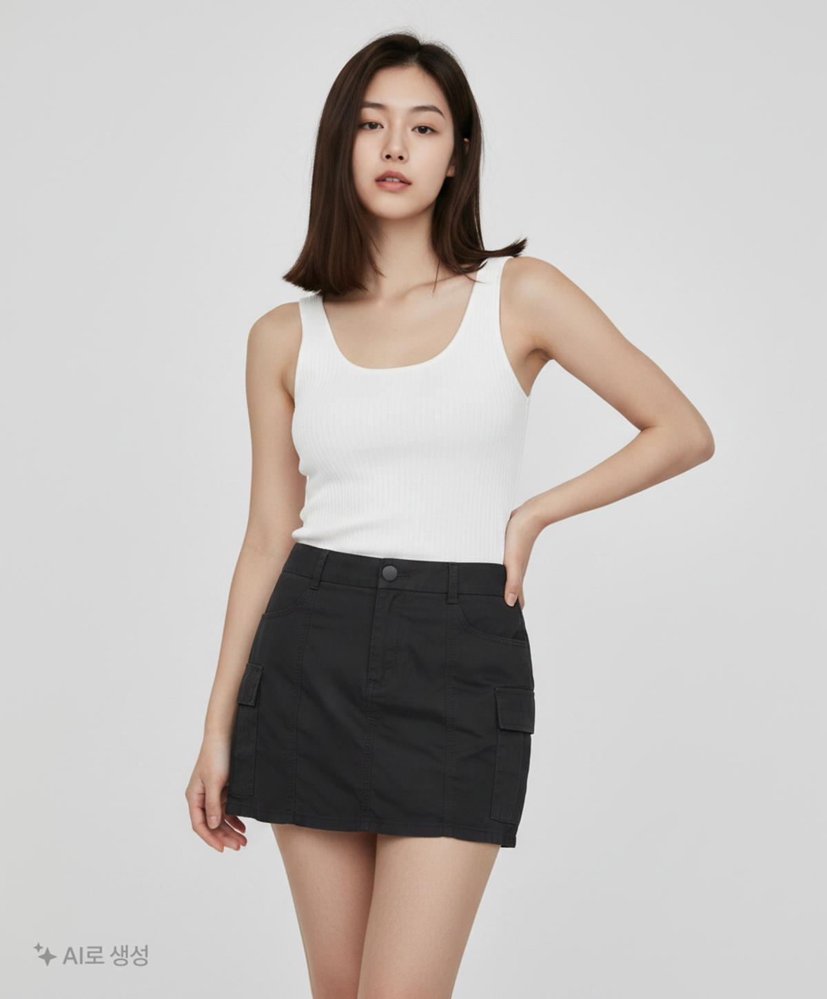 무신사 스탠다드(MUSINSA STANDARD) 미니스커트 L