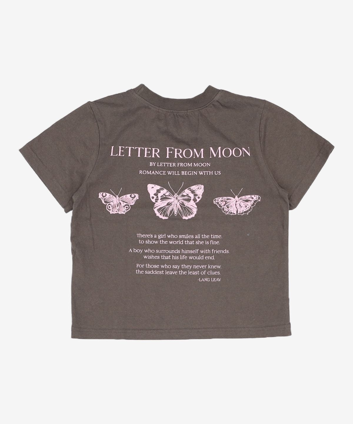 레터프롬문(LETTER FROM MOON) 반소매 티셔츠 S