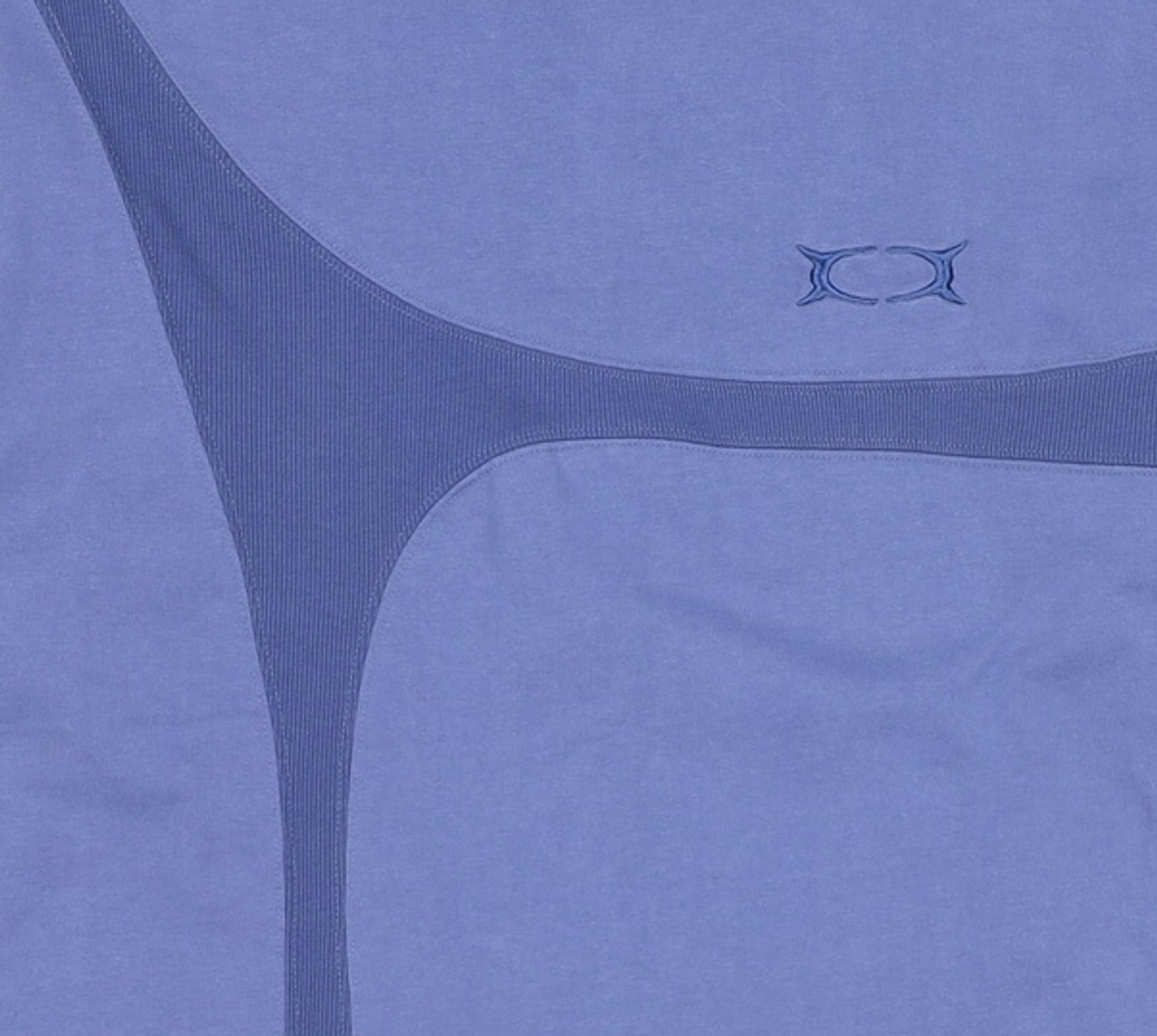 크리틱(CRITIC) WORMHOLE INCISION LONG SLEEVE T-SHIRT BLUE M