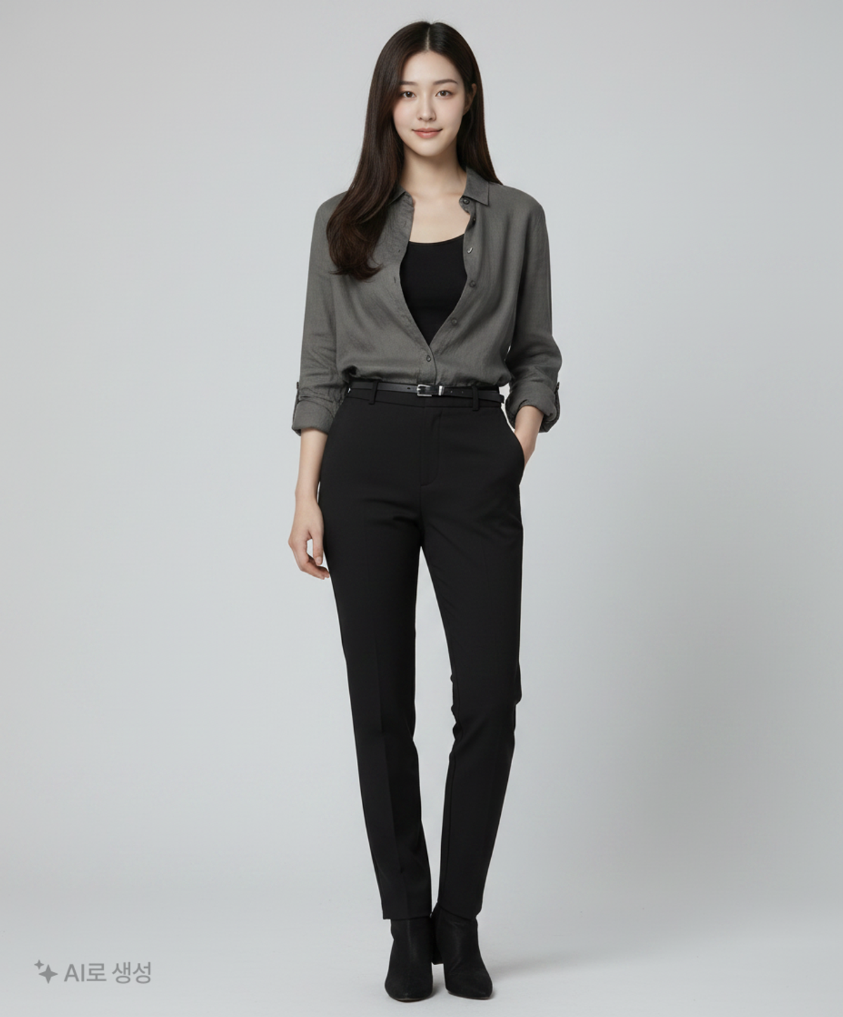 유니클로(UNIQLO) 캐주얼 셔츠 L