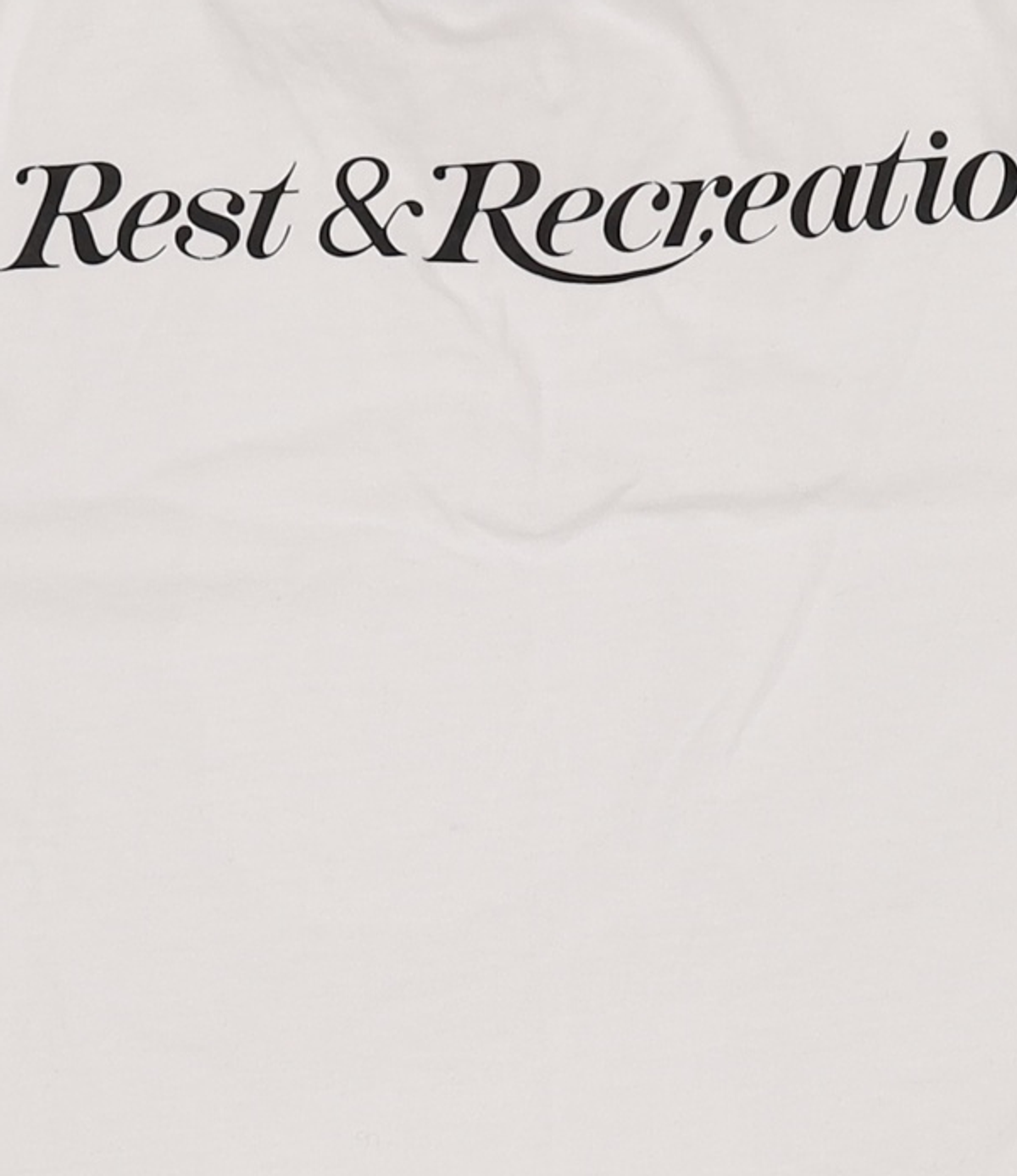 레스트앤레크레이션(REST&RECREATION) 반소매 티셔츠 S