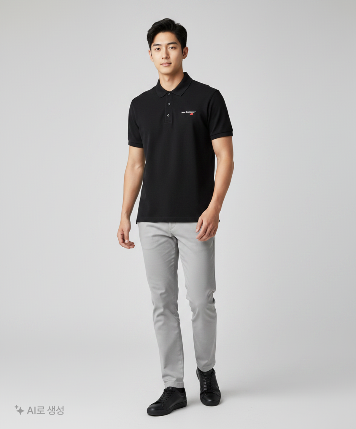 뉴발란스(NEW BALANCE) 피케/카라 티셔츠 100