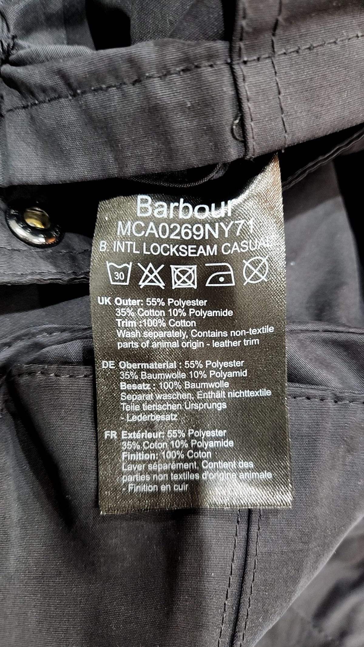 바버(BARBOUR) 사파리/헌팅 재킷 M