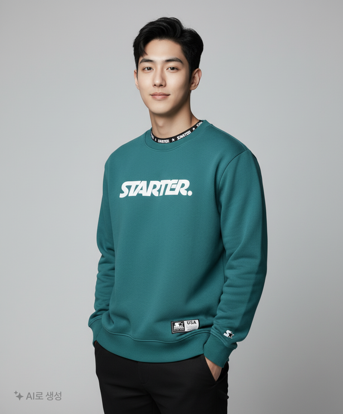 스타터(STARTER) 맨투맨/스웨트셔츠 M