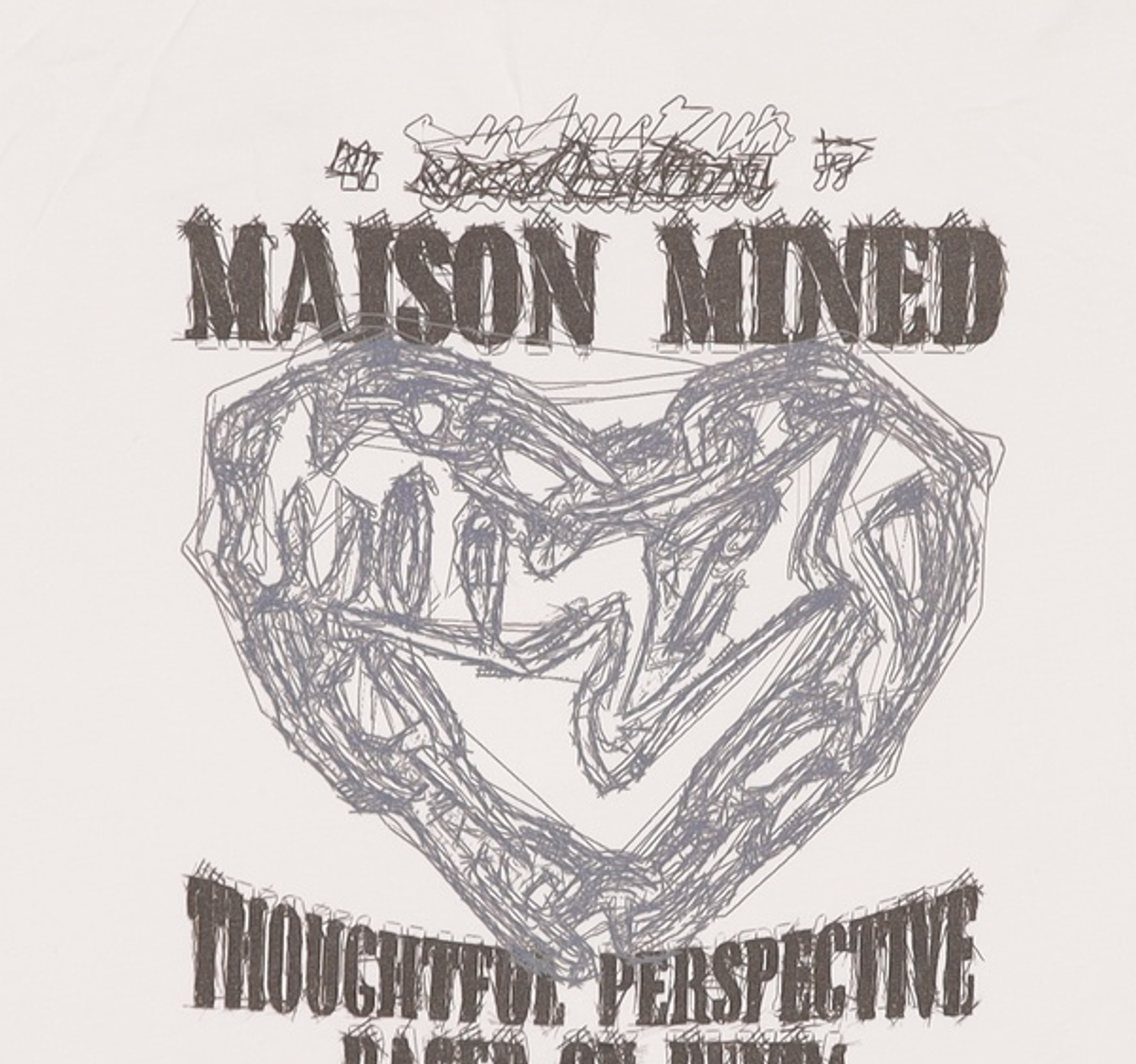 메종미네드(MAISON MINED) 반소매 티셔츠 L