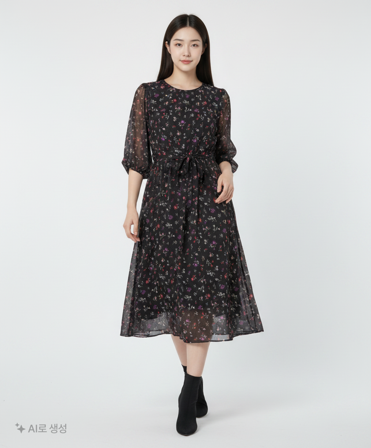 유니클로(UNIQLO) 미디 원피스 XS