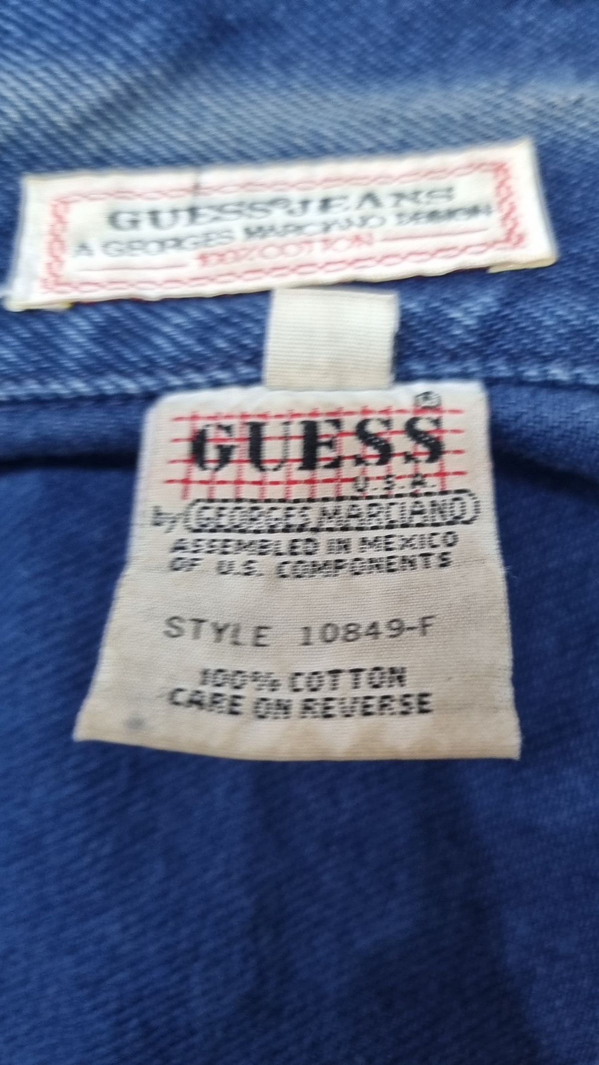 게스진(GUESS JEANS) 데님/트러커 재킷 S