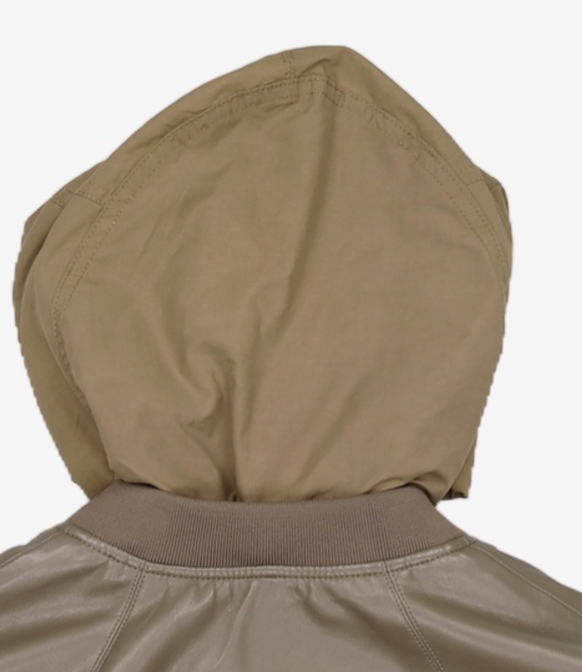 커스텀멜로우(CUSTOMELLOW) eco-leather hood jumper_CWUAS23211KHX 105