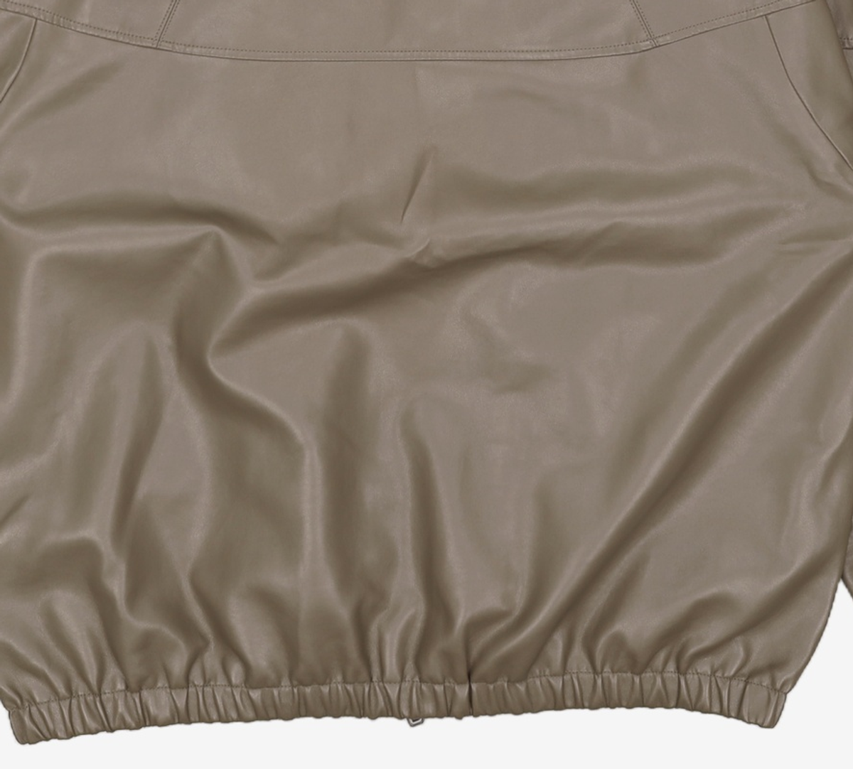 커스텀멜로우(CUSTOMELLOW) eco-leather hood jumper_CWUAS23211KHX 105