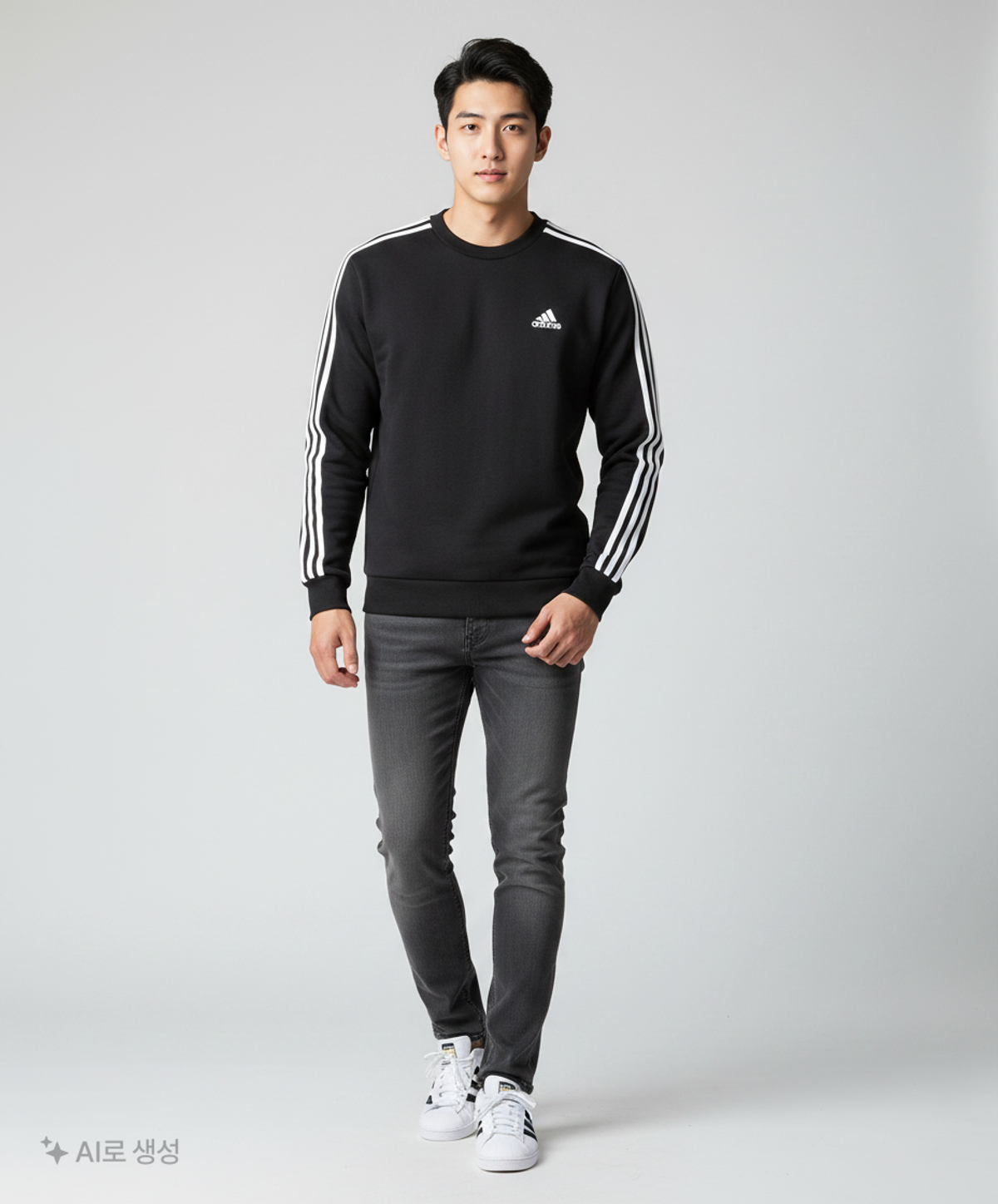 아디다스(ADIDAS) 맨투맨/스웨트셔츠 L